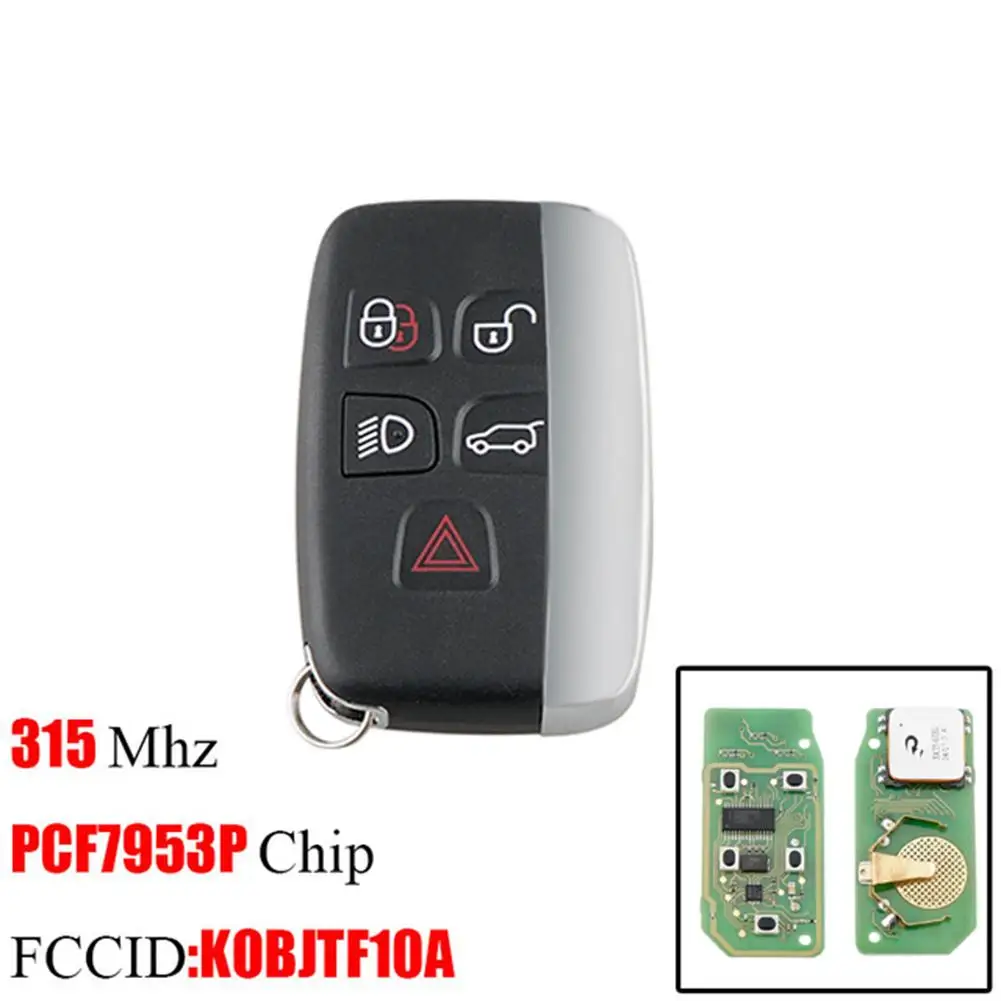

5 Buttons Car Remote Smart Key 315MHz 434MHz Suit For Range Rover Land Rover Discovery