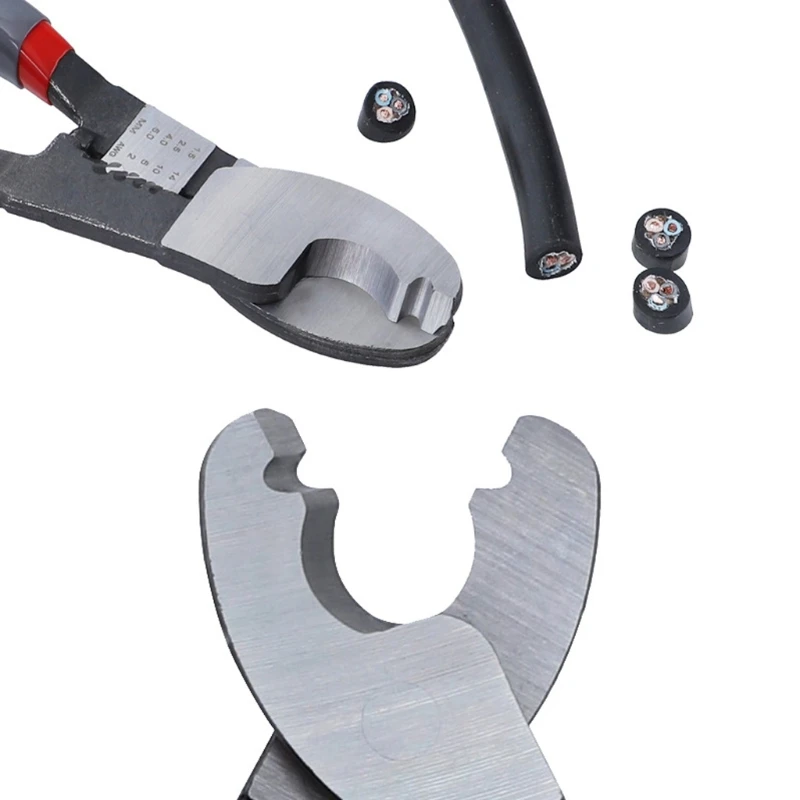

7/8 Inch Hand Cutting Tools Cable Cutter Electrician Scissors High Leverage Hardness Cable Shears Electric Wire Stripper
