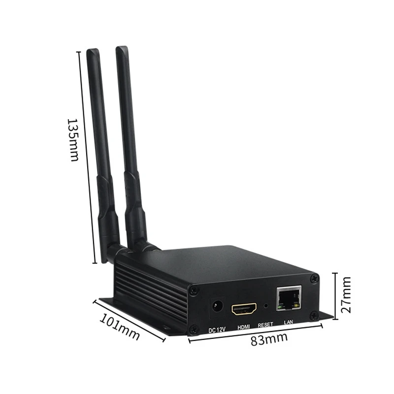 Кодировщик H.264 HDMI Wi Fi беспроводной кодировщик для прямой трансляции (вилка