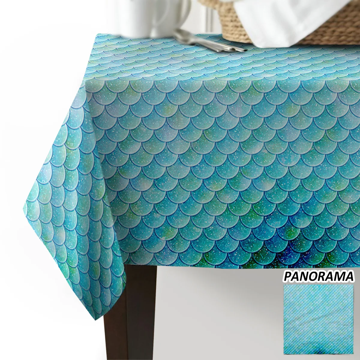 Красивые Русалочки цветные скатерти для украшения стола столовой | Дом и сад