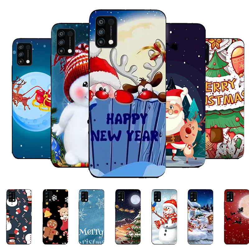 

Christmas Case For Umidigi A11 Case Silicone Phone Cover For Umidigi A11 Soft Bumper Fundas for UmidigiA11 A 11 Back Cover