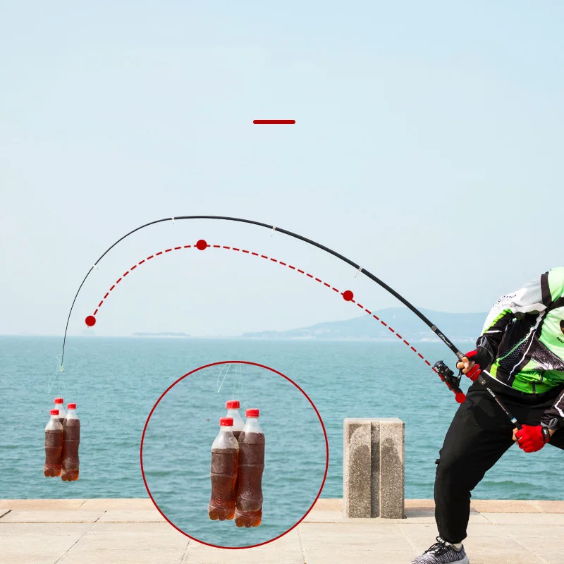 YUYU море удочка Приманка Удочка жесткая телескопический спиннинг углеродный