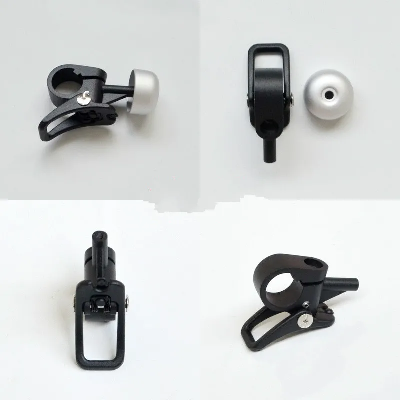 bell Аксессуары для электрического скутера, для Xiaomi, скутер M365, крыло, подставка, колокольчик, отражатель, наклейка, тормозной диск, дисплей, доска, сцепление, оболочка - Цвет: bell