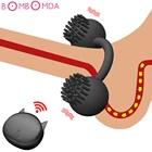 Вибрирующее кольцо на пенис для мужчин, кольцо для коккатора, вибратор для стимуляции для клитора, кольцо для задержки эякуляции, секс-игрушки для пар для взрослых, интимные товары