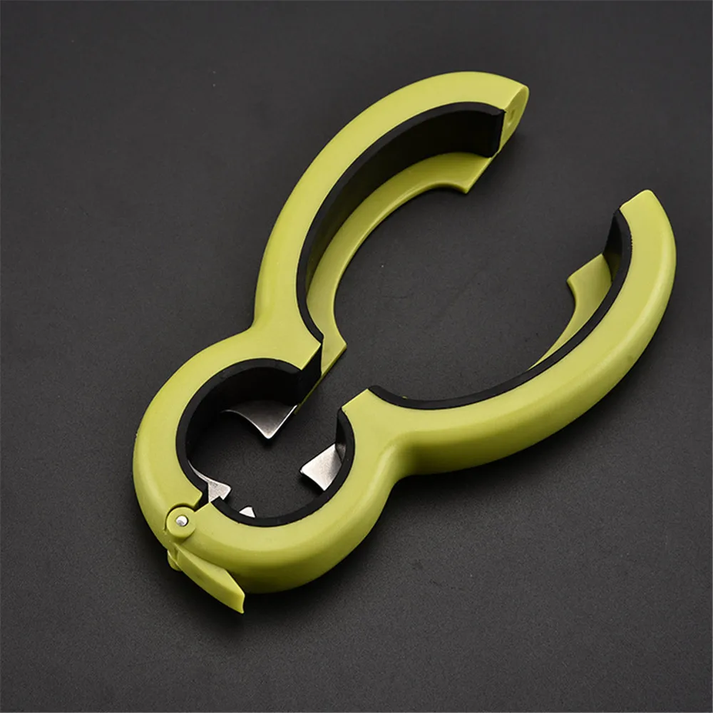 

6 in 1 Wine Beer Lid Twist Off Jar Opener Multi Function Can Beer Bottle Opener Jar Gripper Tools Supplies Bottle Opener