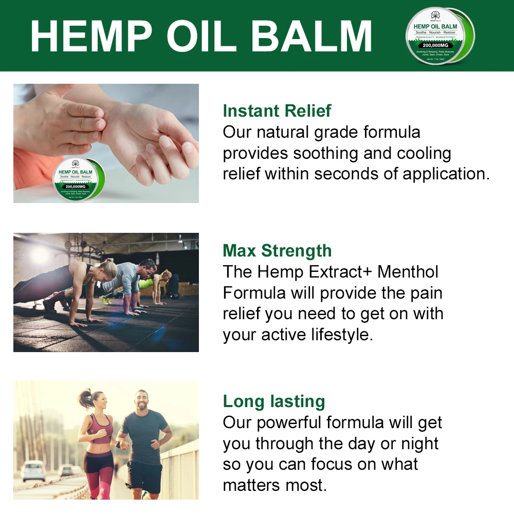 Экстракт HFU Heamp Seaed крем для облегчения боли и мышечной расслабления давления