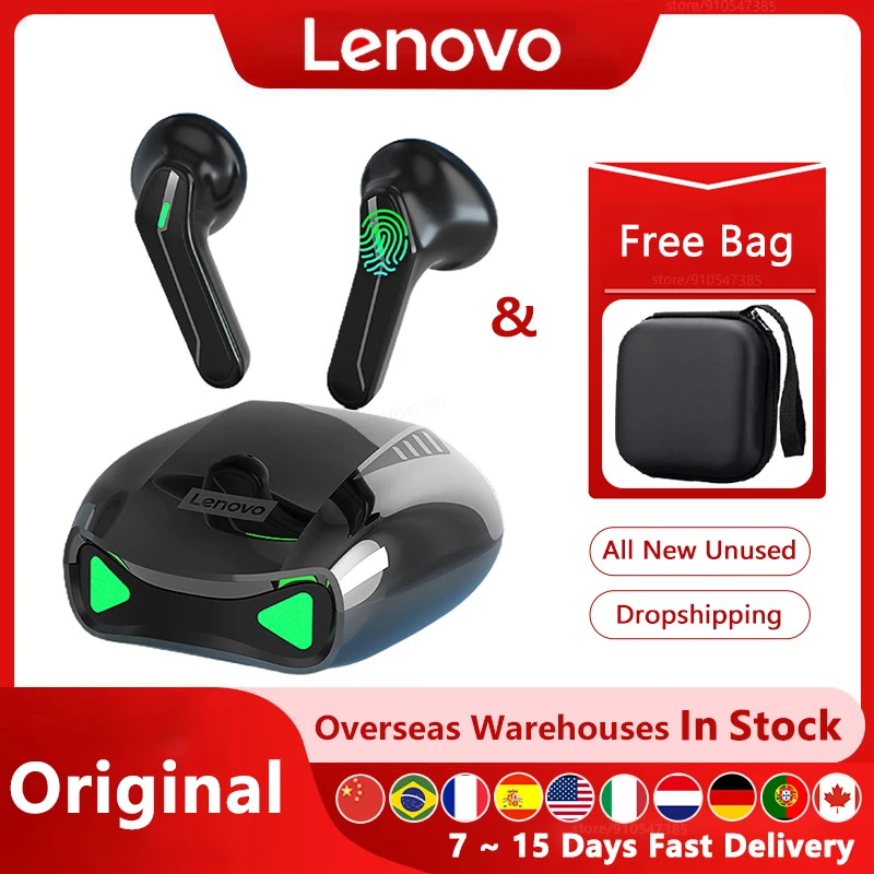 

Оригинальные беспроводные наушники Lenovo XT85, спортивные наушники, стереогарнитура Bluetooth5.0 AAC, игровые наушники с низкой задержкой и микрофоно...