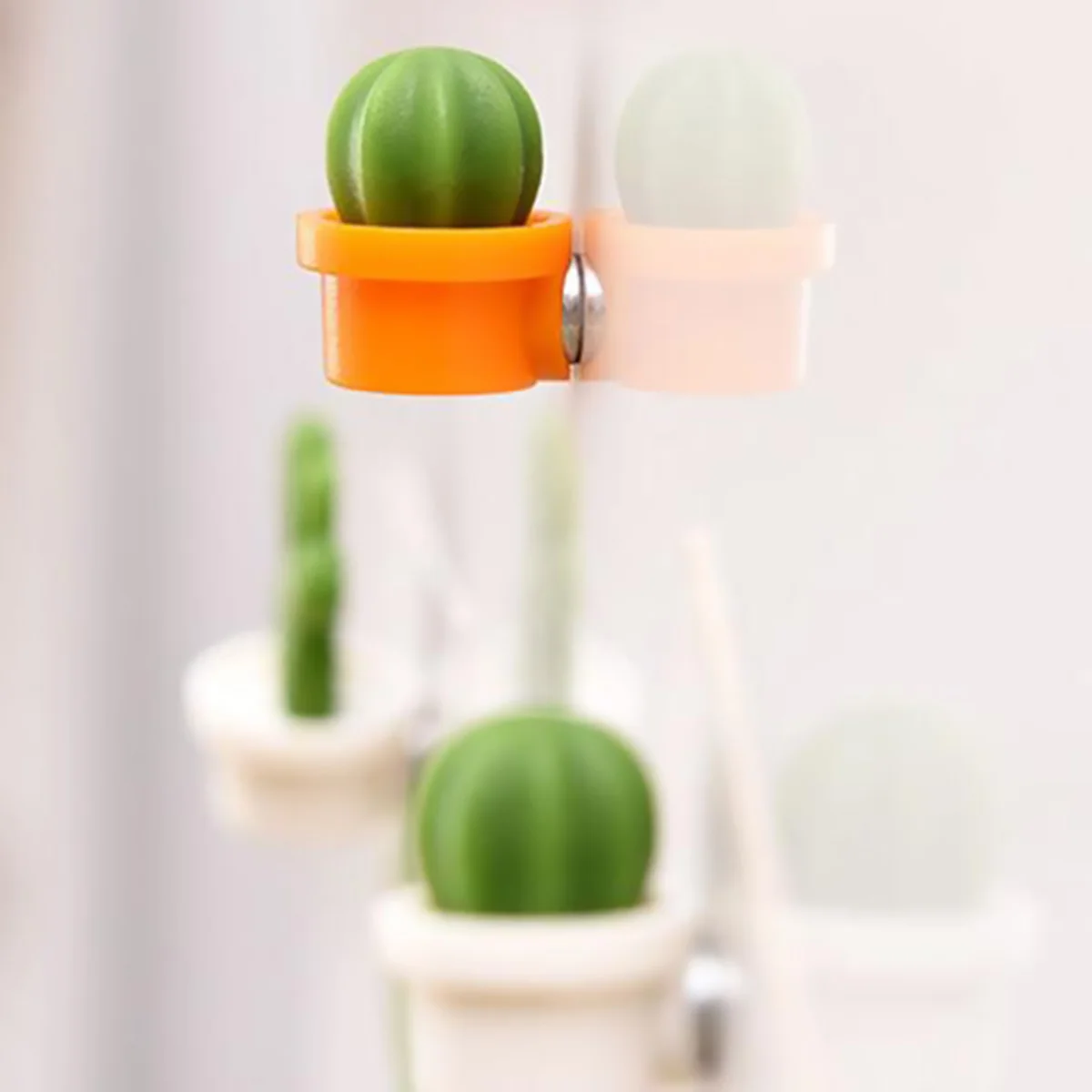 6 шт 3D с рисунком кактуса Магниты на холодильник домашний декор магнит настенные