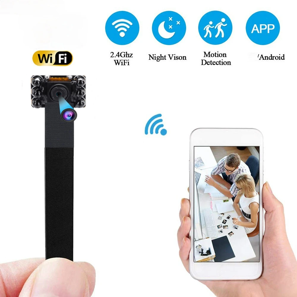 

Ip-камера 1080P Портативная с поддержкой Wi-Fi и функцией ночной съемки