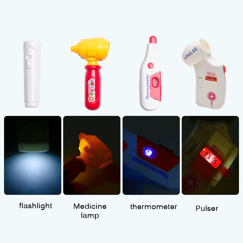 

Toy children Dentist Doctor Toy simulation doctor toy Role Playing Dentist Doctor Tools box injection Medicine toy Game toy set