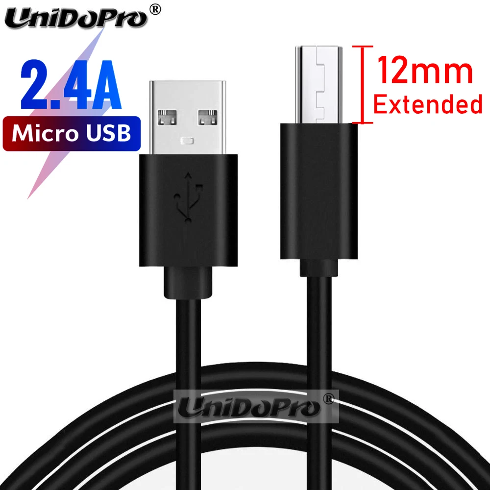 Зарядный кабель Micro USB 12 мм для Oukitel WP12 WP8 Pro WP6 K10000 C12 C13 /UMIDiGi A5 A3 /Blackview BV4900 BV5500 BV5800