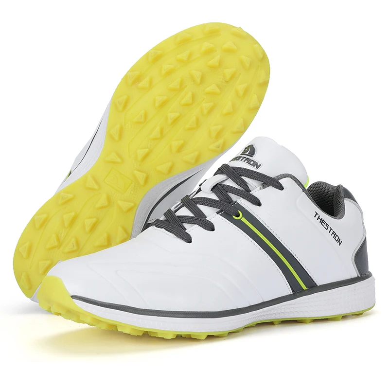 

New Professional Golf Sneakers Men Non-slip Turf Walking Shoes Mens Comfortable Golfer Training Breathable Sports Shoes for Men