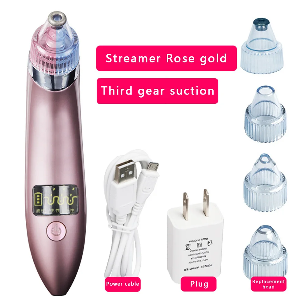 

Blackhead removedor de cravo a vacuo black head remover limpieza facial plasma pen skin care tools productos de belleza