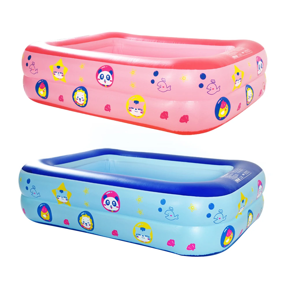 

Large Inflatable Paddling Pool 115 X 85 CM Paddling Pool Patterns Swimming Pool Kiddie Water Pool for Kids Indoor Outdoor