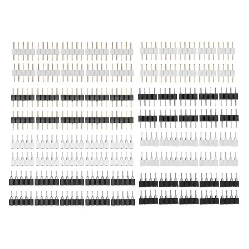 10 шт. 4 контактный разъем RGB/5Pin RGBW для светодиодных лент|Соединители| |