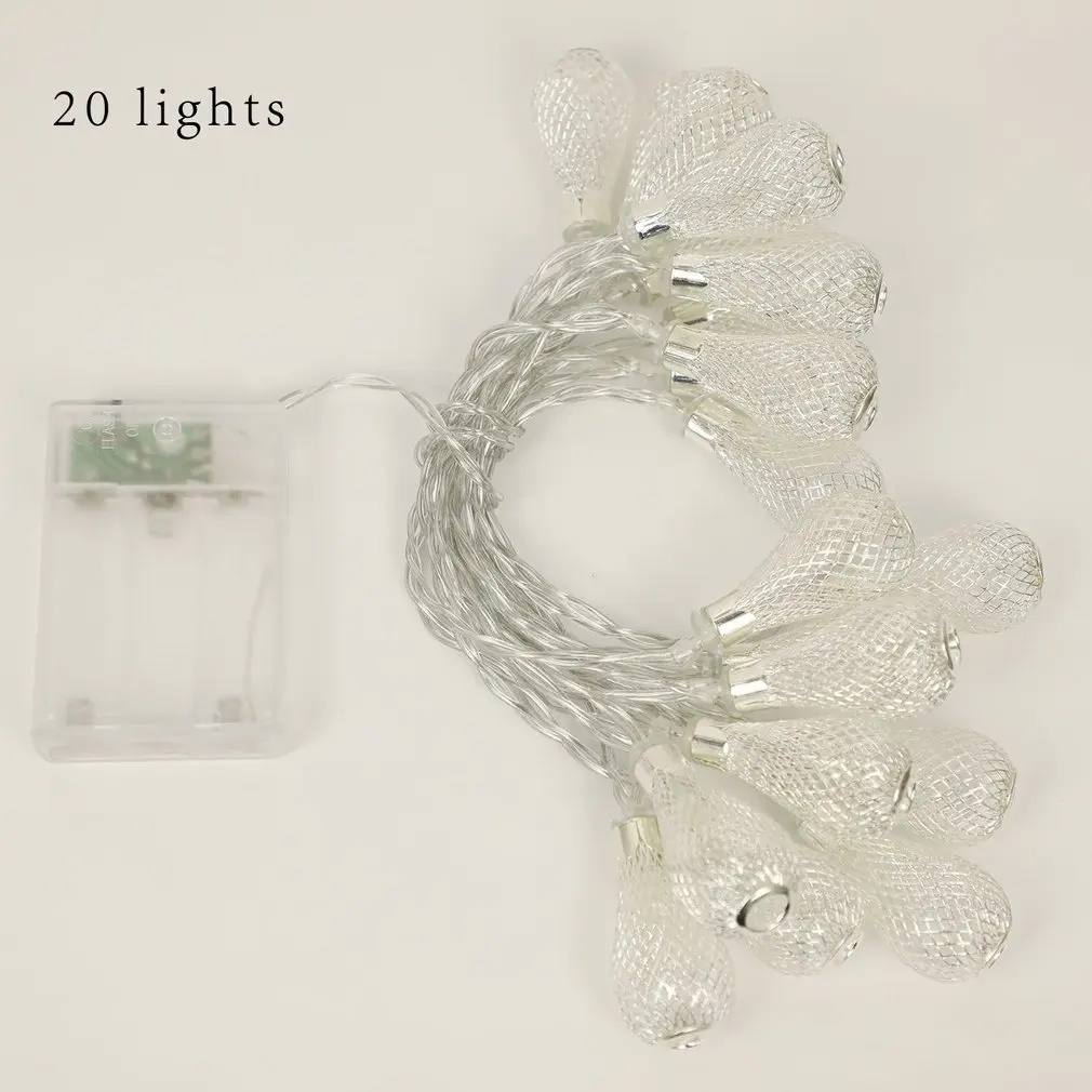 

Net hollow water droplet outdoor night light