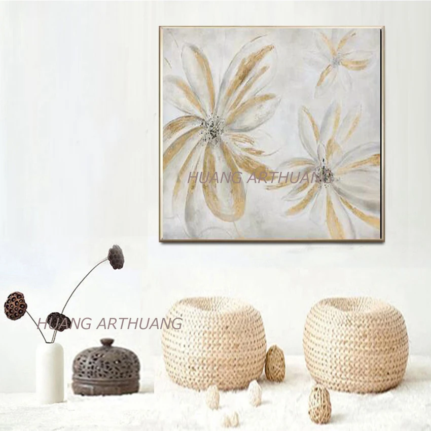 

Texture Thick Vase Flower Handmade Oil Painting Canvas Wall Art Oil Paintings Canvas Knife Art Home Decoration Wall Pictures