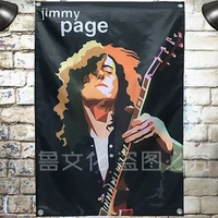 hip hop reggae rock music stickers famous band flag banner high quality canvas painting banquet music festival party decor s1