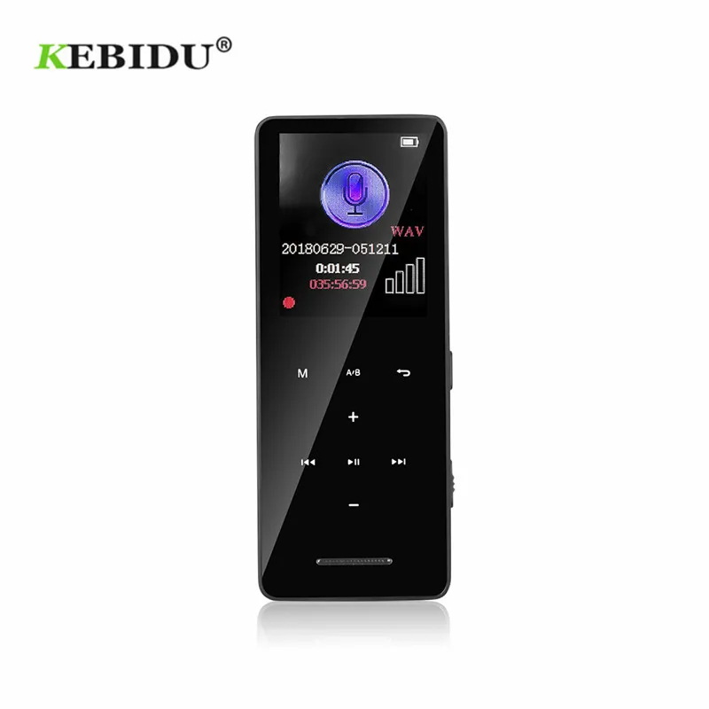KEBIDU 1 8 дюймовый металлический Спортивный MP3 плеер без потерь портативный walkman Гб fm
