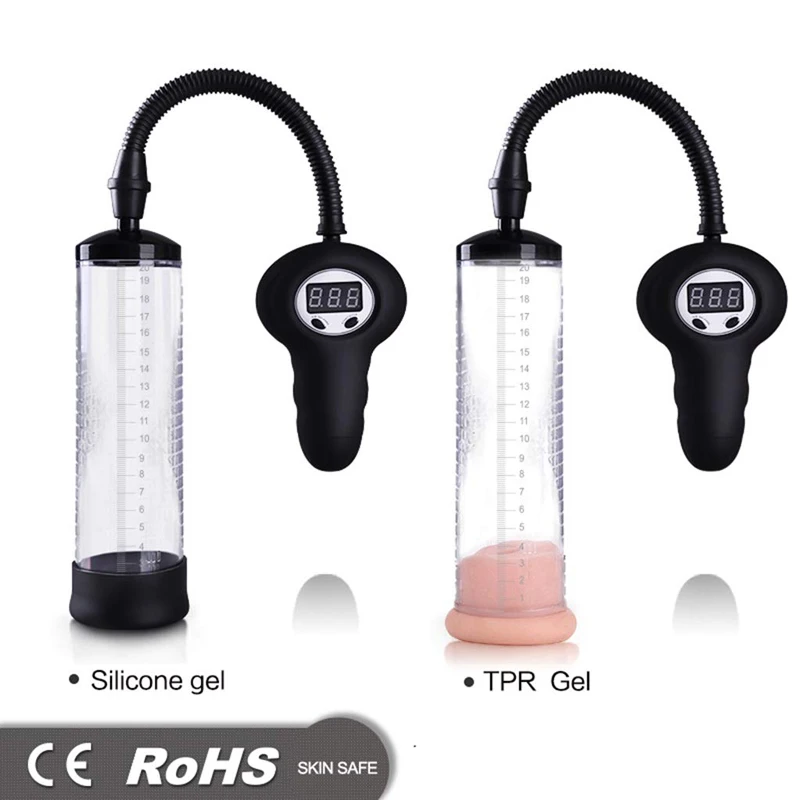 Увеличитель пениса насос мужской секс товары для мастурбации Электрический
