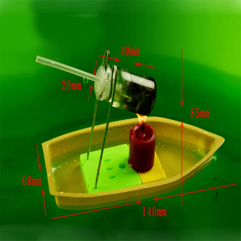 1 Набор научных экспериментов сделай сам обучающая Паровая лодка игрушки для