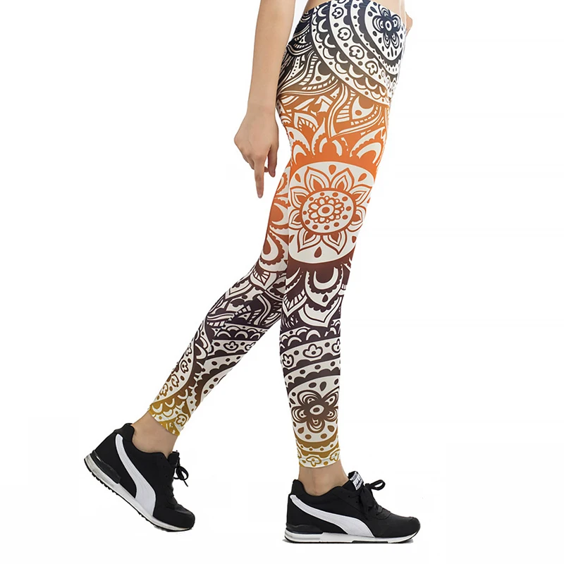 Женские штаны для фитнеса и йоги облегающие спортивные Леггинсы с высокой талией