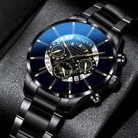 reloj hombre 2022 mens fashion business watches men casual calendar clock male stainless steel quartz watch relogio masculino
