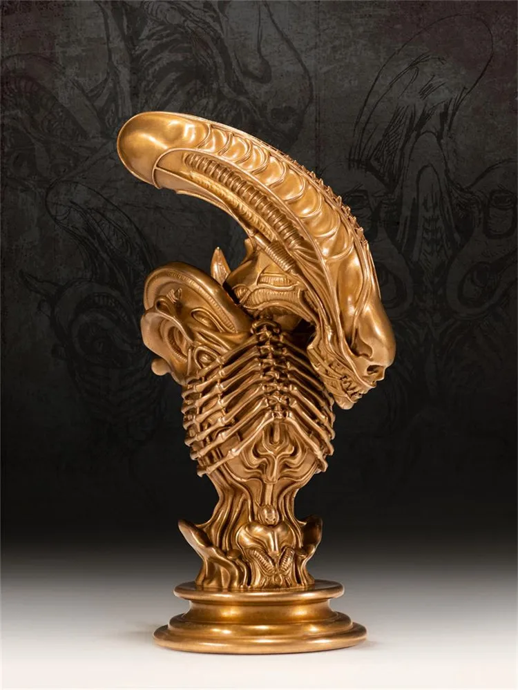 OGRM ручная работа L класс чужой бронзовый бюст Статуэтка | Дом и сад