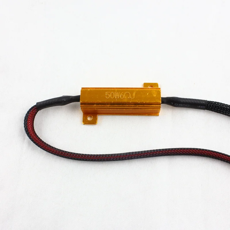 2 шт. 50 Вт 6 Ом декодер для противотуманных фар Светодиодные фары canbus h8 h9 h11 H7 9005 9006