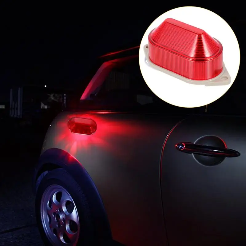 

1pc Helpful Caution Light Car Light Safety Warning Light LED Inside Flashing Light for Inside