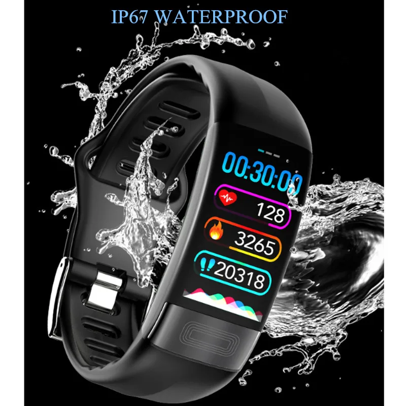 LYKRY P11 ЭКГ + HRV монитор сердечного ритма во время сна PPG Smartband спортивный браслет