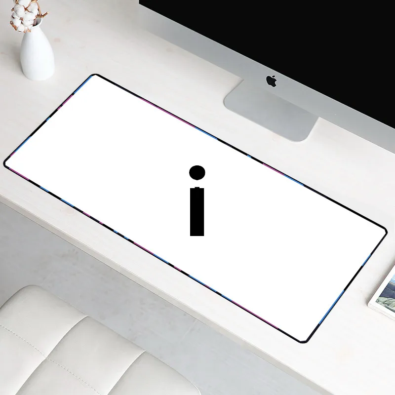 Большой игровой коврик для мыши I 90x40 см 3 мм с цветным краем|Коврики мышей| |