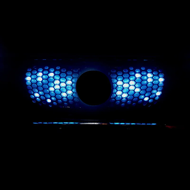 2 шт. передняя решетка радиатора автомобиля декоративная лампа для стайлинга Smart