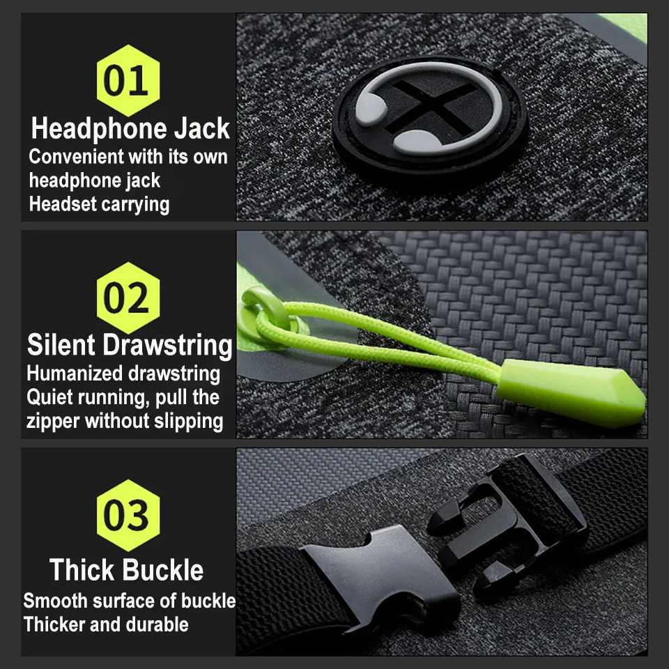 Профессиональная сумка для бега на открытом воздухе поясная унисекс спортивный