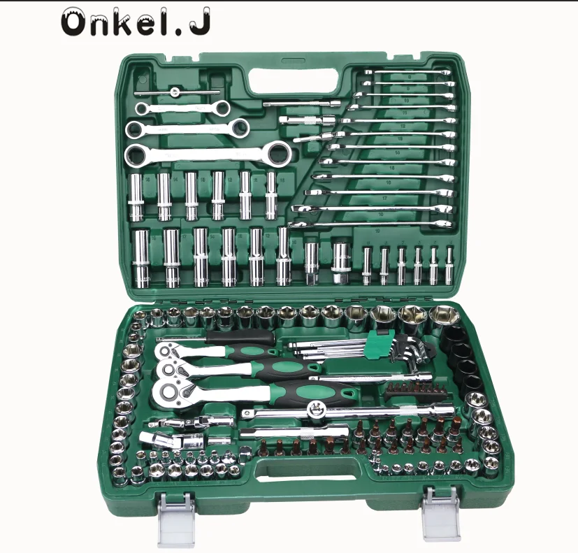 Набор ключей для ремонта автомобиля Трещоточный ключ набор универсальных