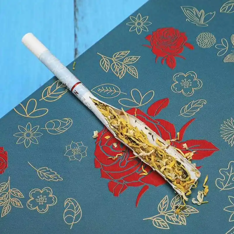 

The Herbal Tea Smoke (Rose Flavor Made from Rose) to Quit smoking artifact Smoke like real smoke