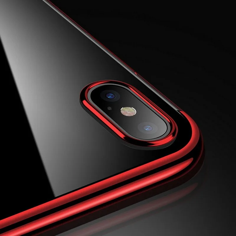 

Luxury Armor Shockproof Case For iPhoneX Case Mobile Phone Case Cover Silicone Soft Hard PC Clear Shell Bumper