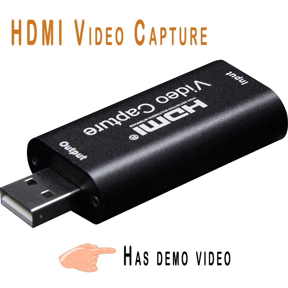 Захват видеокарты захват HDMI видео USB 2 0 карты потоковой прямой трансляции запись