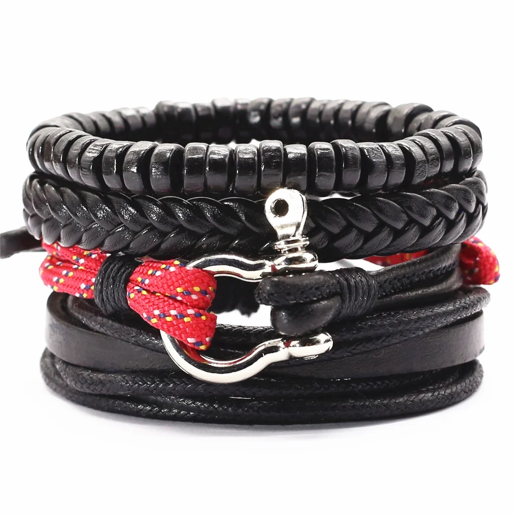 Черный топор дерево ручной работы Новинка панк 4 шт./компл. винтажные деревянные