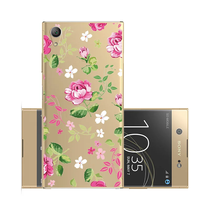Прозрачный силиконовый мягкий чехол из ТПУ для Sony Xperia XA1 Plus G3412 G3416 защитные