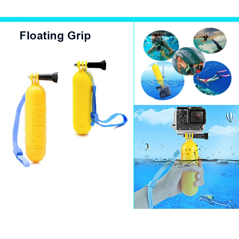 Набор аксессуаров для экшн камеры GoPro Hero 8 Max 7 6 5 4 Black 2018 Session Fusion DJI AKASO APEMAN Campark SJCAM 23