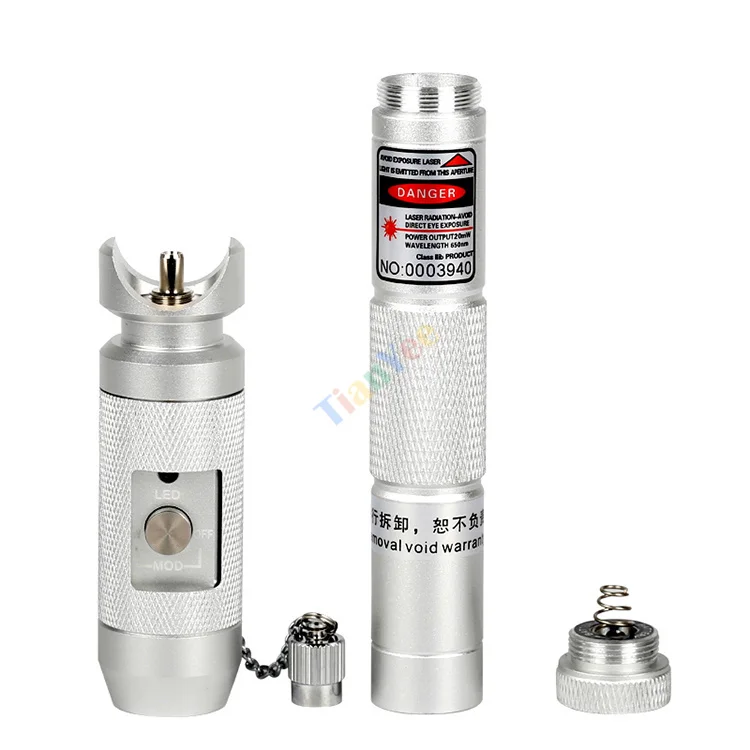 Advanced 1-50KM VFL Fiber Optic Laser Source Visual Fault Locator 10MW 50MW Cable Tester |