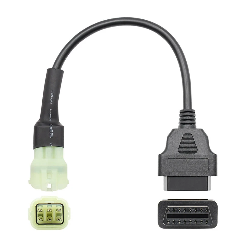 Кабель адаптера OBD2 с 6 контактами на 16 Диагностика неисправностей двигателя и