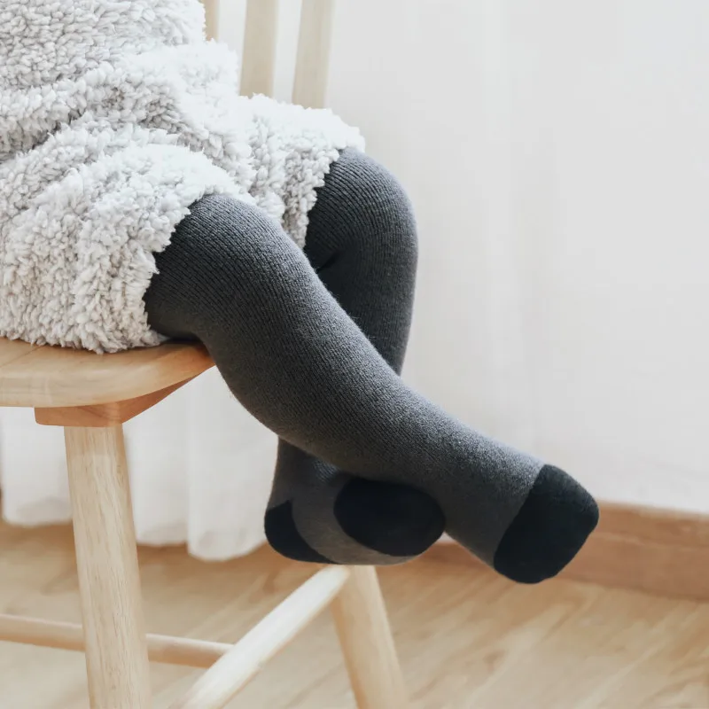 Новинка 2019 колготки для маленьких девочек зимние утепленные флисовые теплые