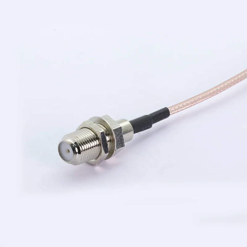 100 шт./лот F гнездо на SMA разъем кабель RG316 Pigtail адаптер удлинитель RF коаксиальный 15