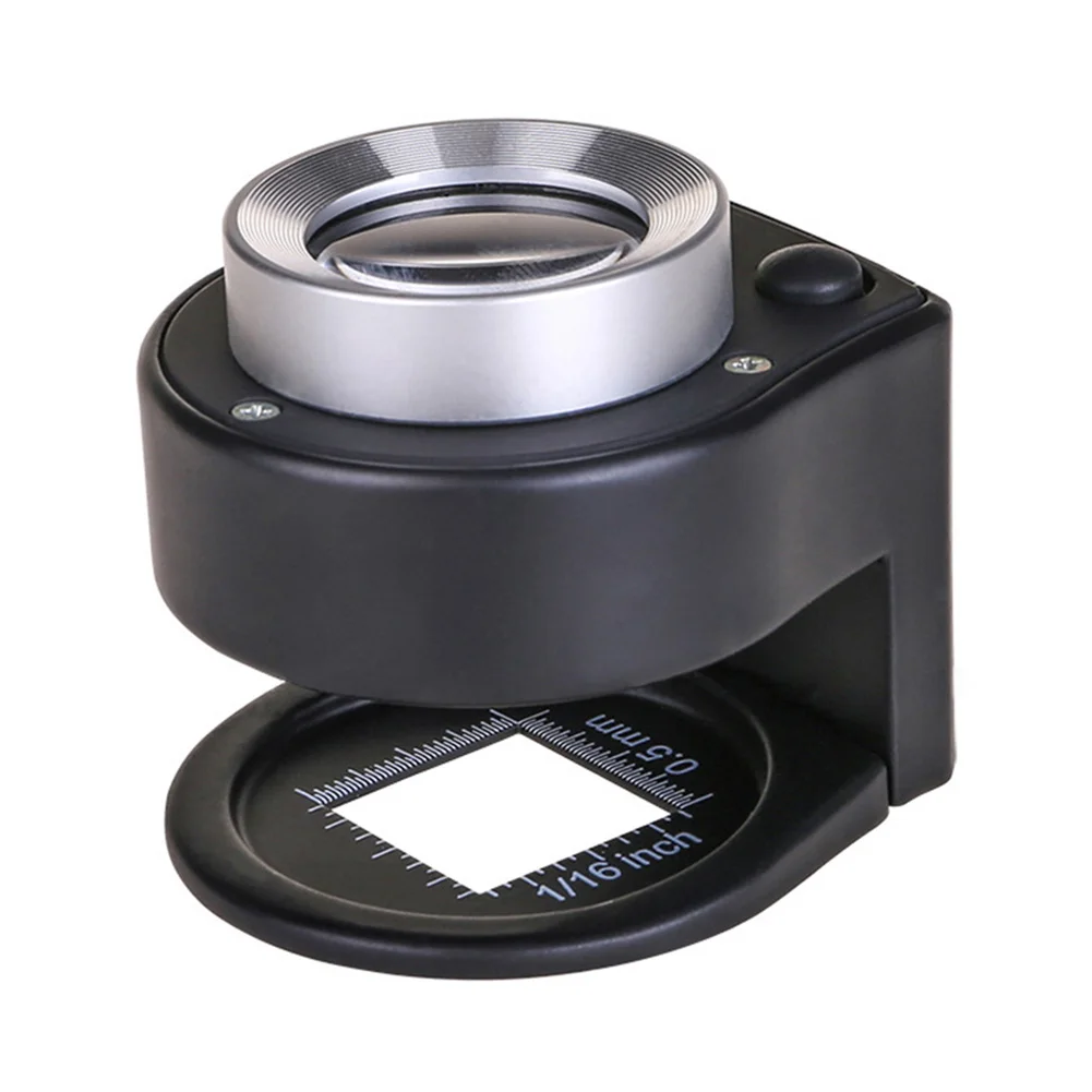 

Scale Home UV Light Metal LED Magnifier Magnifying Glass Table Fabric Textile Optical Lenses Jewelry Battery Powered Lighting