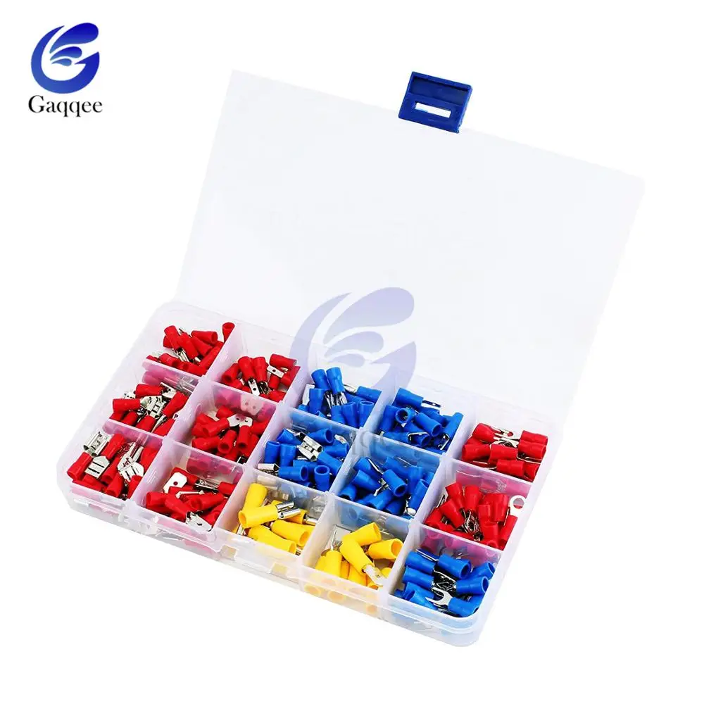 280 шт. изолированный Электрический провод обжимной кабель соединитель лопата