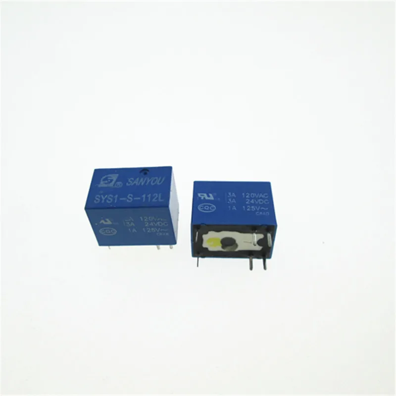 Горячая Распродажа, новое реле SYS1-S-112L SYS1S112L 3A 120VAC 1A 125VAC 12V 6PIN