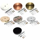 100 мм120 мм светильник гнездо основание светильника держатель потолочный кронштейн Настенный бра крепление СВЕТОДИОДНЫЙ база Винтаж подвесной светильник основание в форме диска