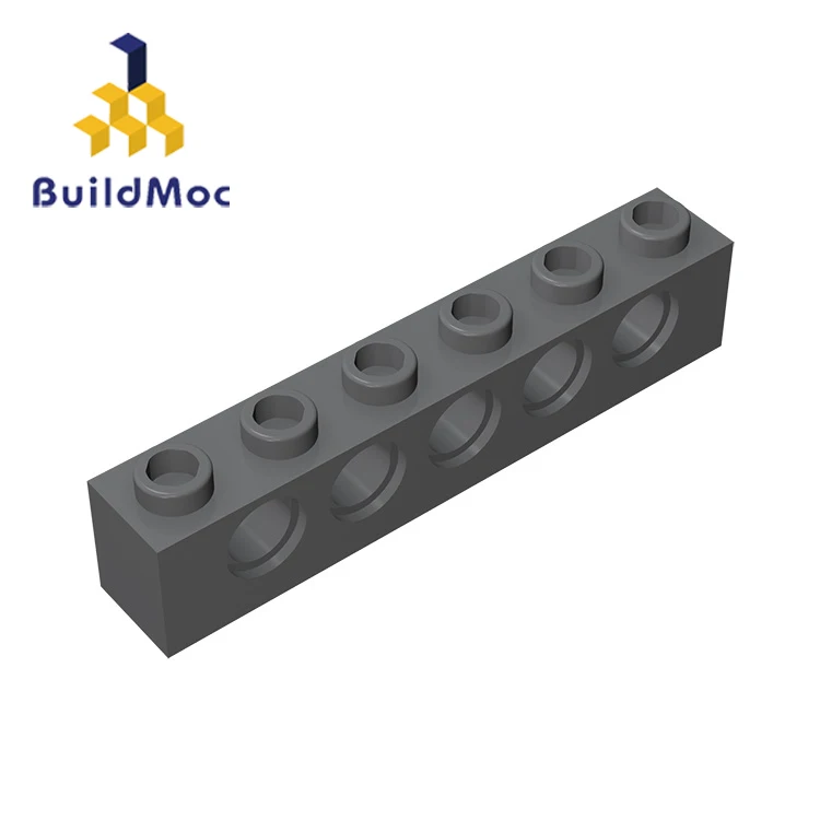 

BuildMOC Compatible Assembles Particles 3894 high-tech Brick 1 x 6 For Building Blocks Parts DIY Educational gift Toys